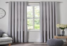 Give Your Bedroom A Stylish Update With Beautiful Scalloped Eyelet Curtains